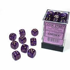 12mm 36d6 Borealis Luminary Royal Purple/Gold CHX 27987